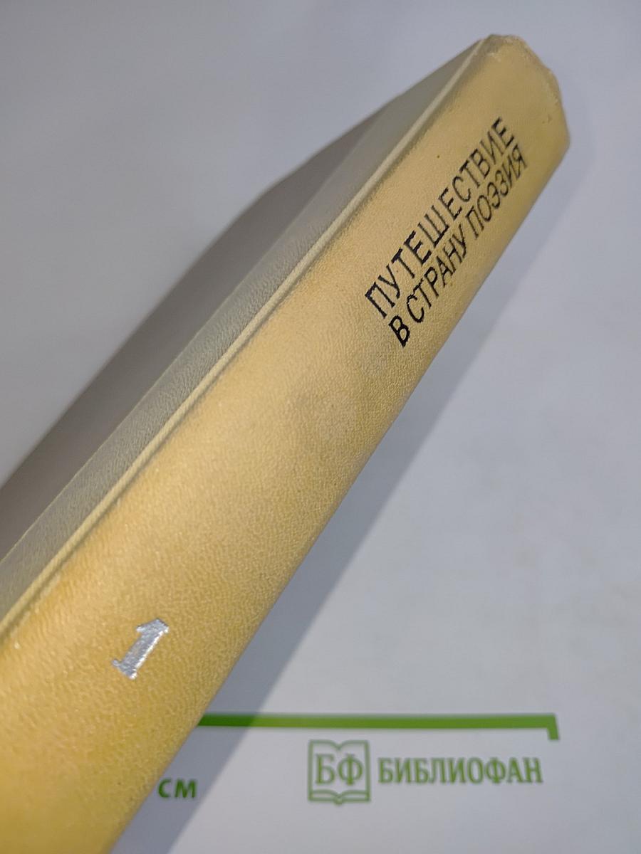 Путешествие в страну поэзия. Поэзия в школе. В двух книгах. Книга 1