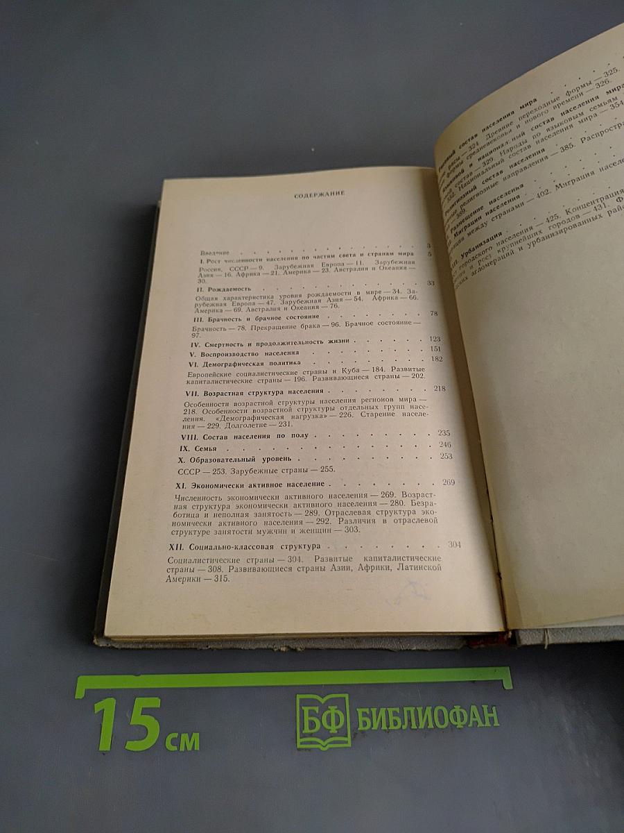 Народонаселение стран мира. Справочник