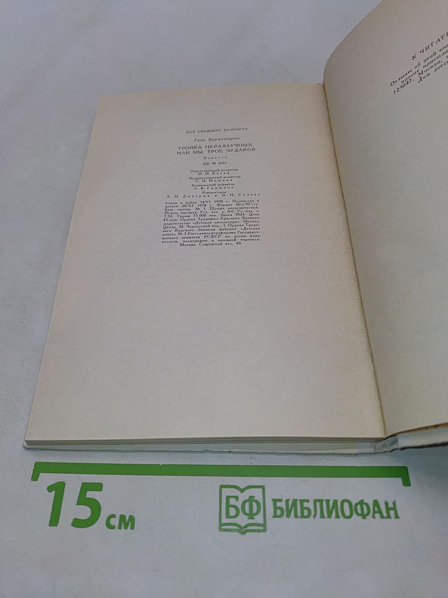 Тройка неразлучных, или Мы, трое чудаков