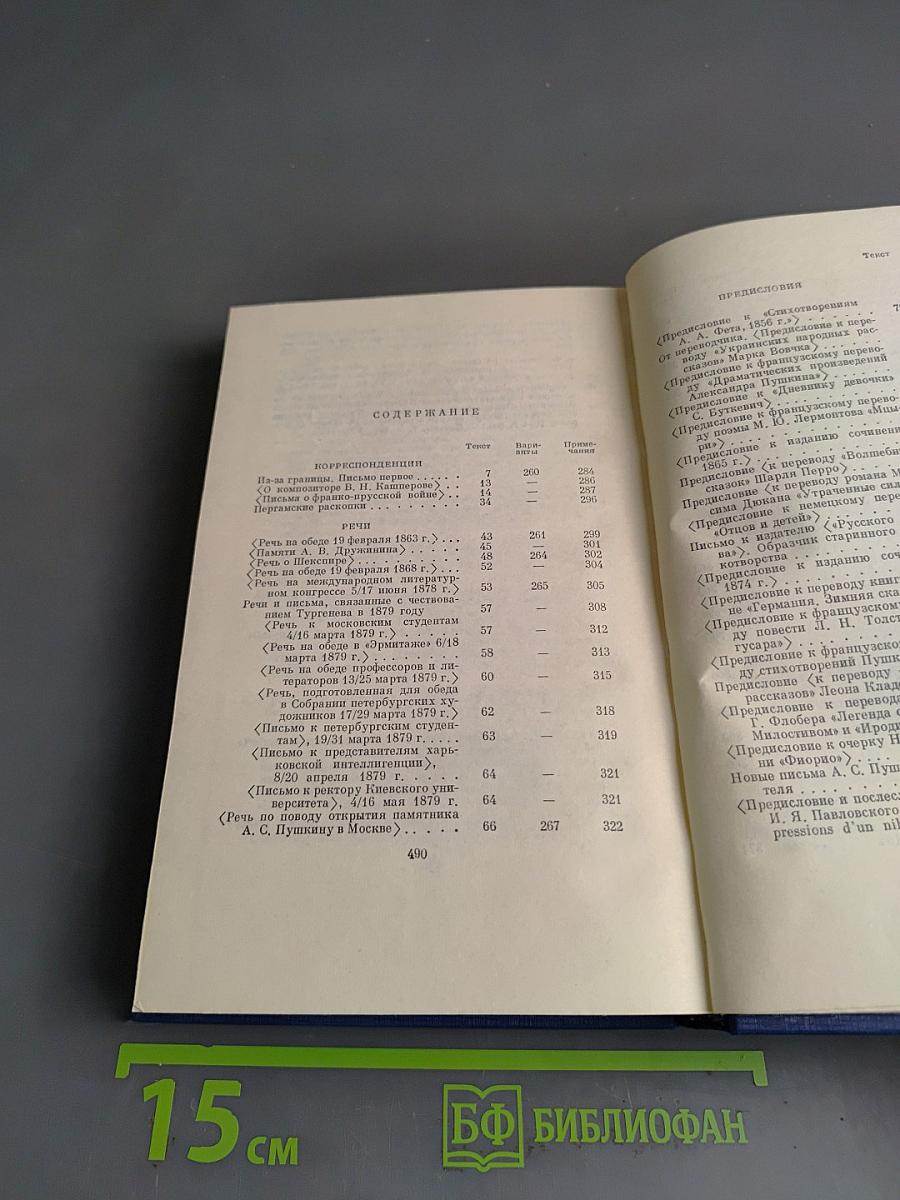 Собрание сочинений и писем в двадцати томах. Том пятнадцатый. Сочинения. Корреспонденция, открытия письма, автобиографические и прочее 1848-1883. Указатели