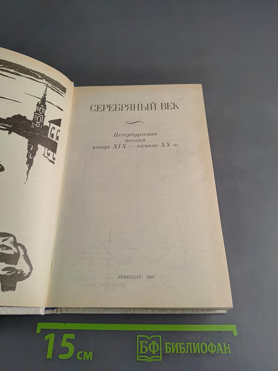 Серебряный век. Петербургская поэзия конца XIX - начала XX в.