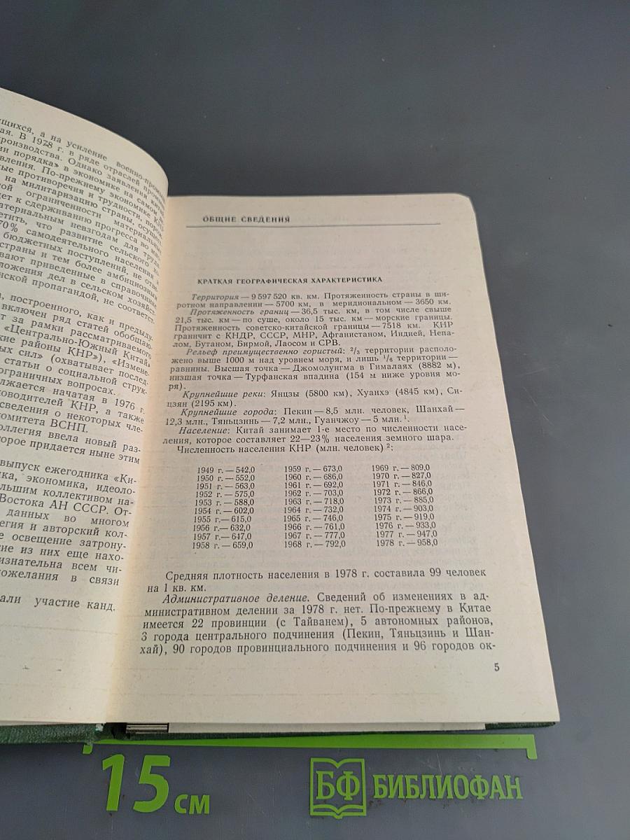 Китайская Народная Республика: Политика, экономика, идеология