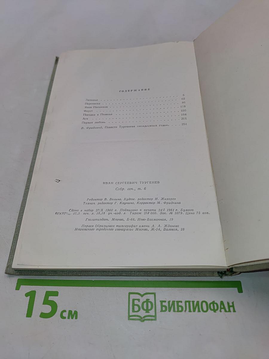 Собрание сочинений в десяти томах. Том шестой. Повести и рассказы 1854-1860