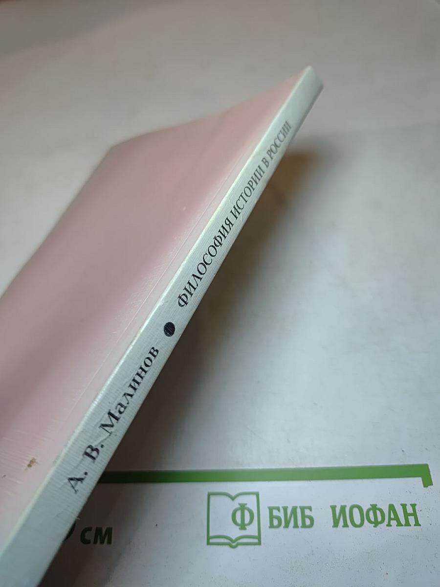 Философия истории в России: Конспект университетского спецкурса