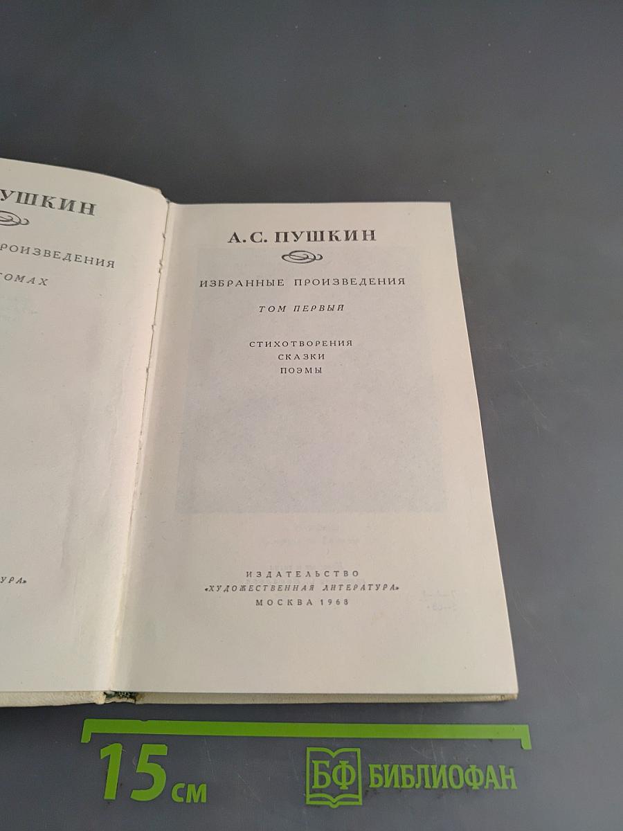 Избранные произведения. Том первый. Стихотворения, сказки, поэмы