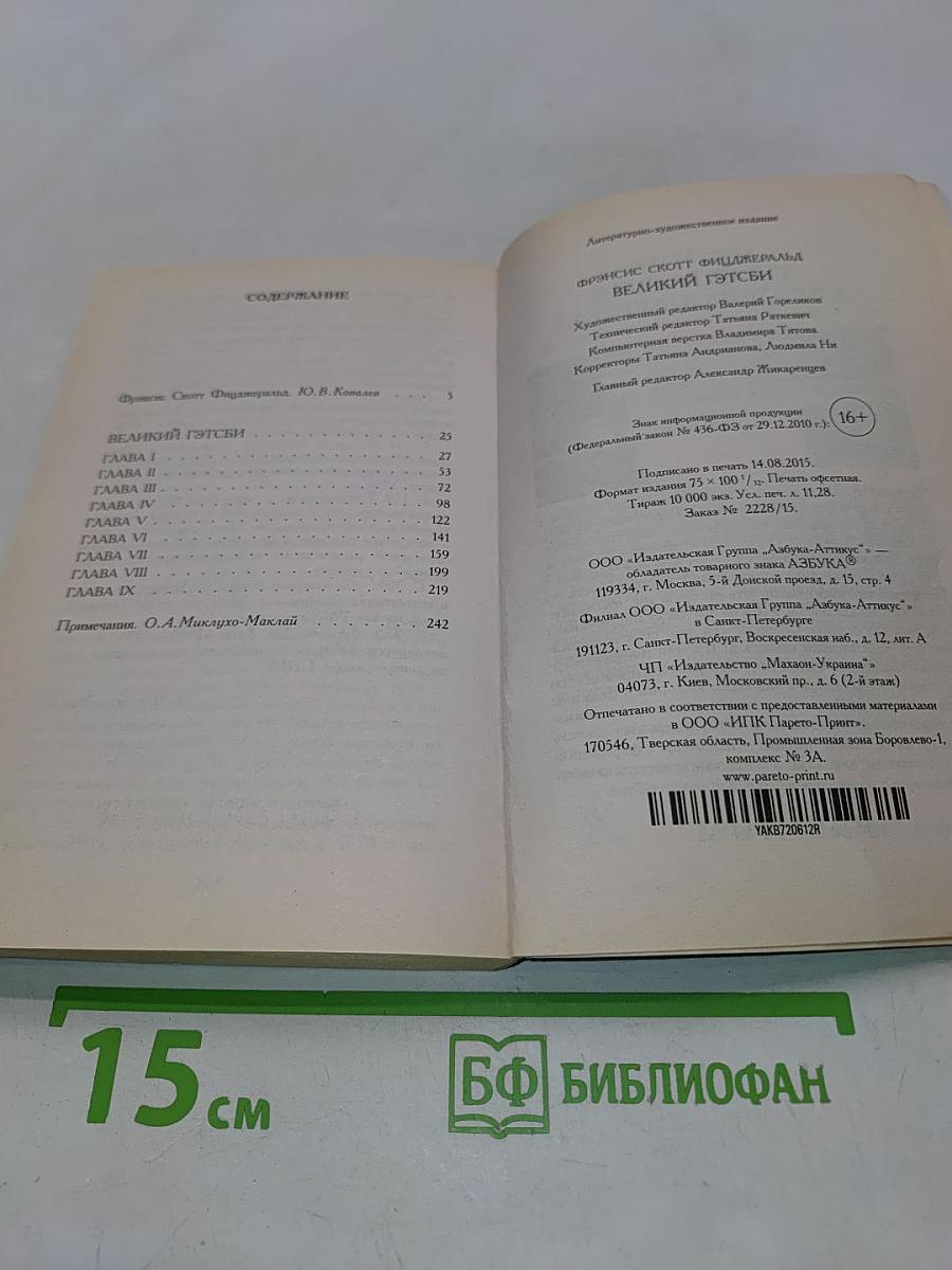 Великий Гэтсби