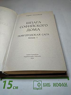 Шпага Софийского дома. Новгородская сага. Книга 1