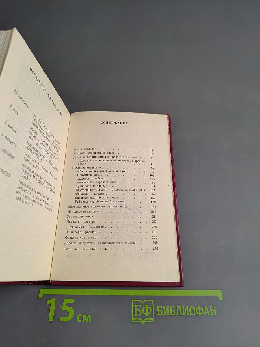 Китайская Народная Республика. Справочник