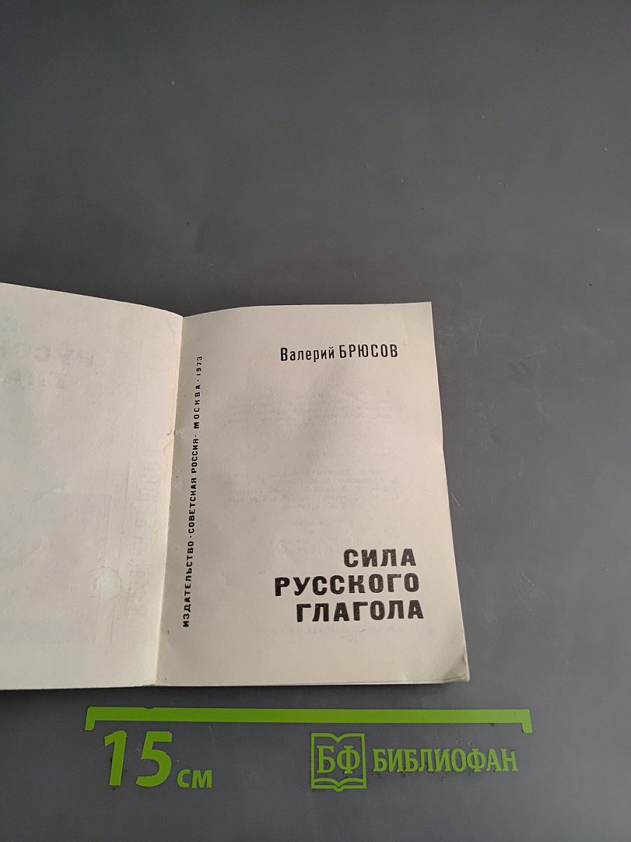 Сила русского глагола. Писатели о творчестве
