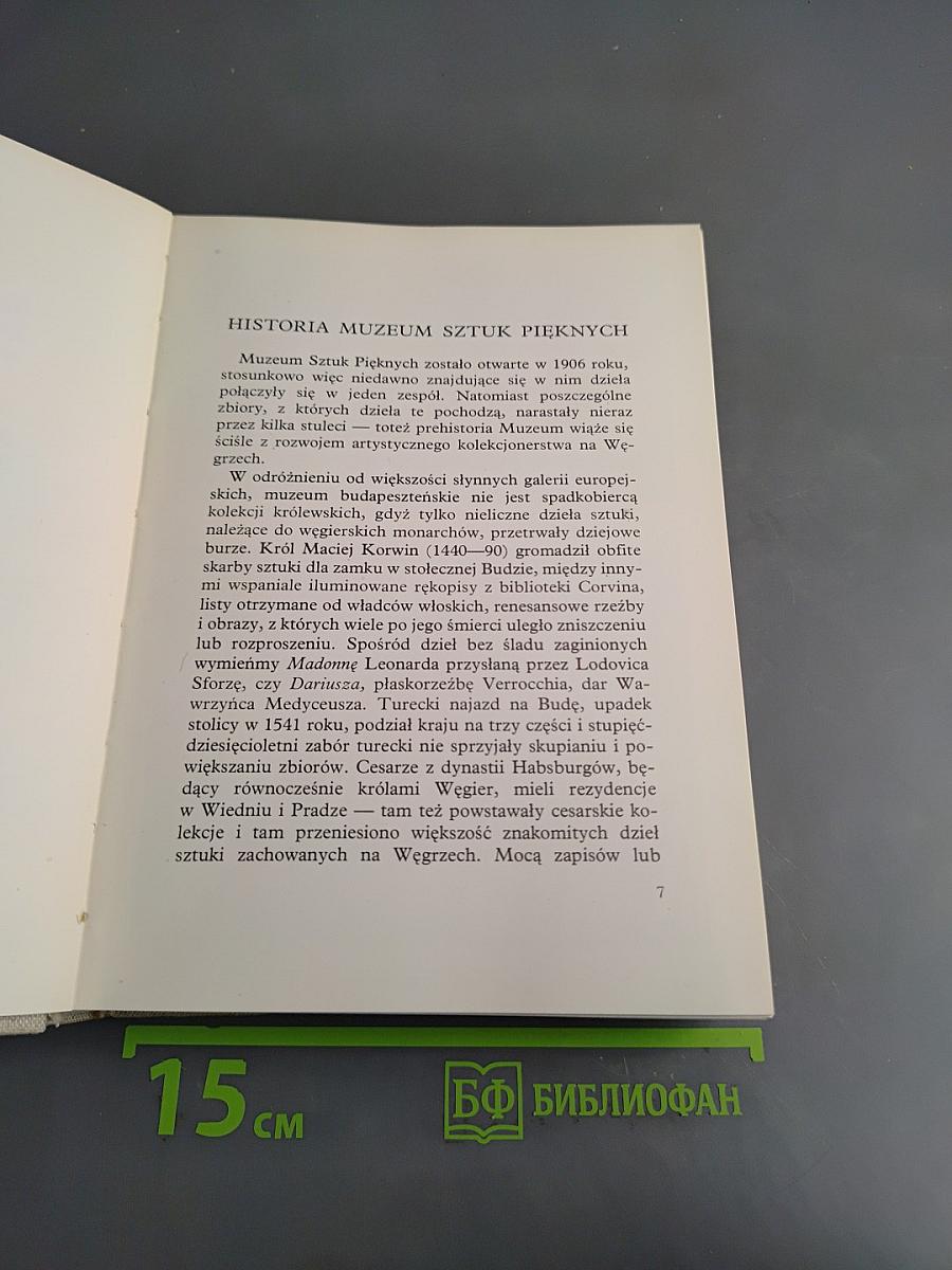 Malarstwo w Muzeum Sztuk Pięknych w Budapeszcie