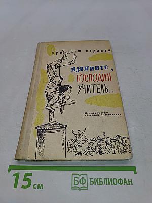 Извините, господин учитель...