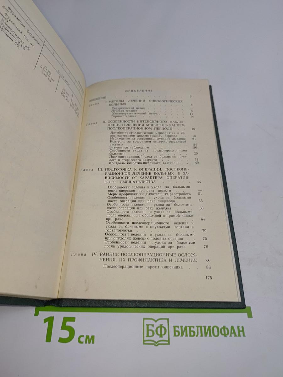Руководство по интенсивной терапии в онкологической клинике