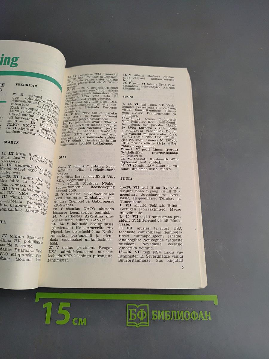 Välispanoraam 1986