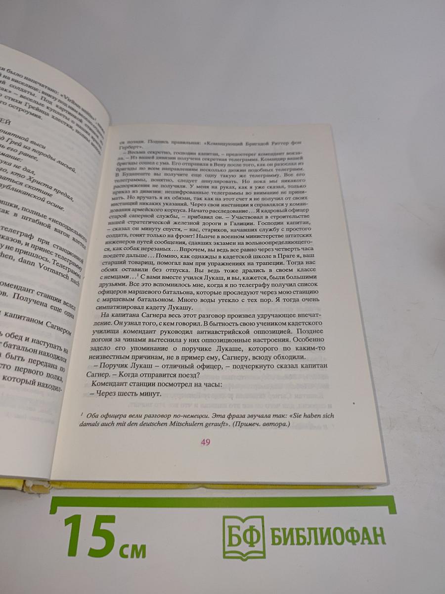 Похождения бравого солдата Швейка (II)