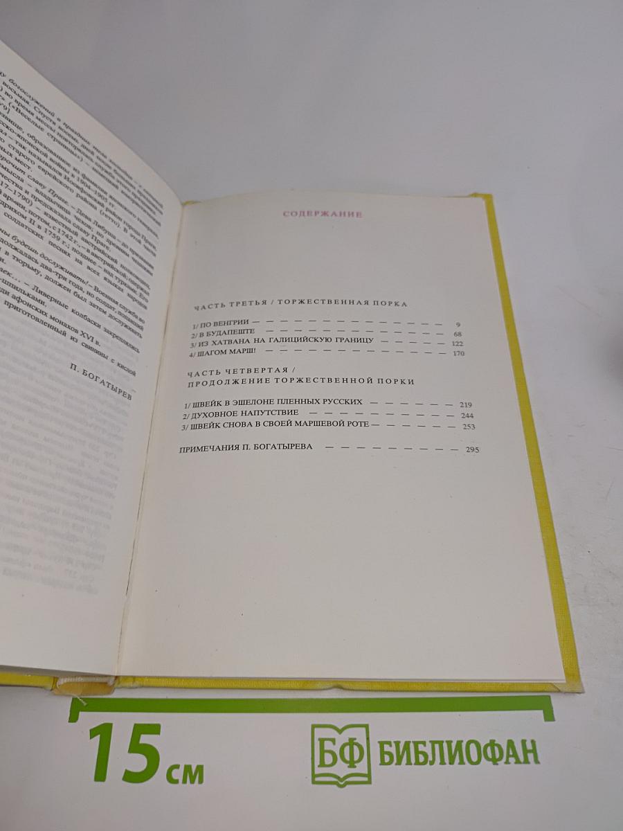Похождения бравого солдата Швейка (II)