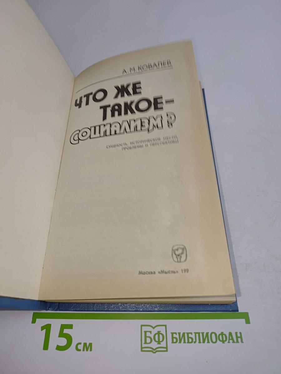 Что же такое — социализм?