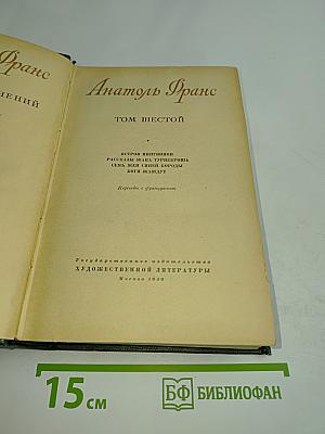Остров пингвинов. Рассказы Жака Триевиша. Семь жен синей бороды. Боги жаждут. Том шестой