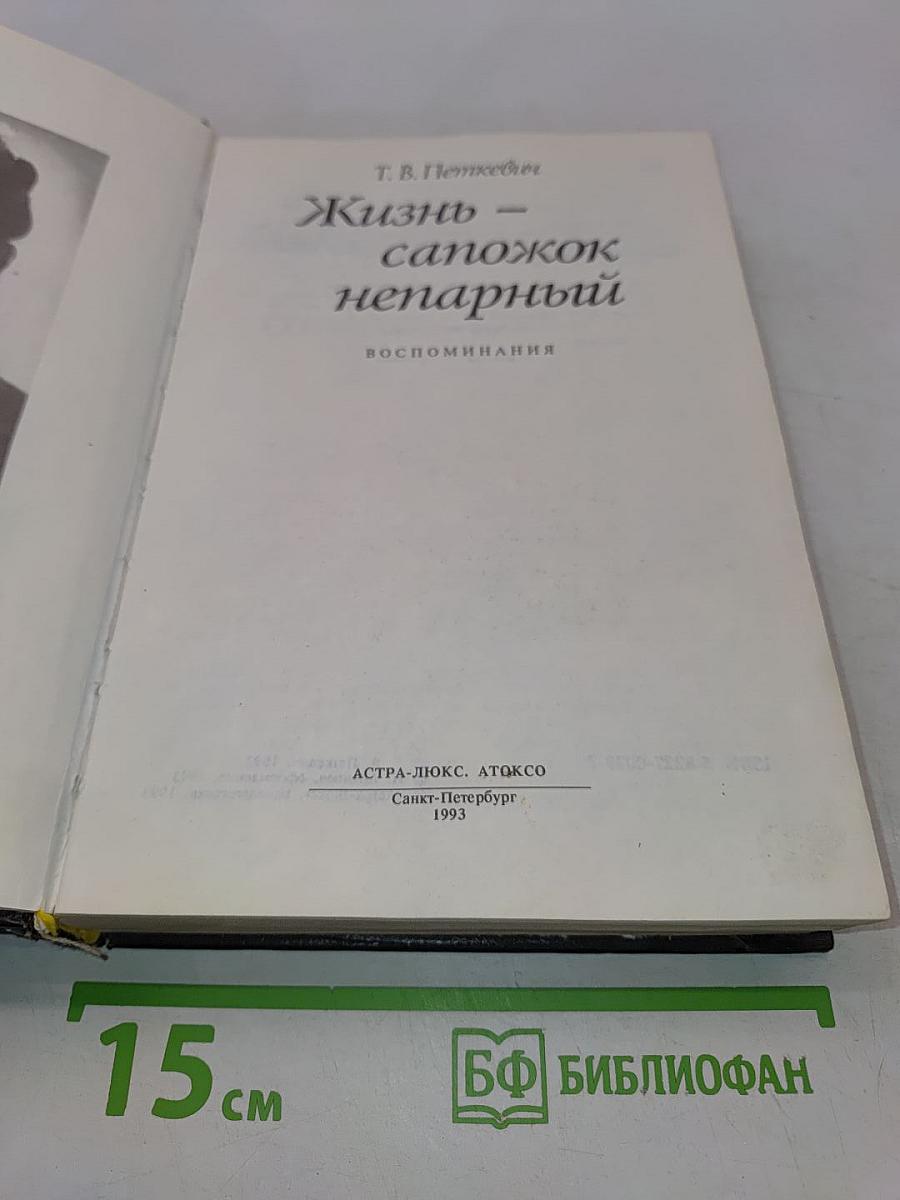 Жизнь – сапожок непарный