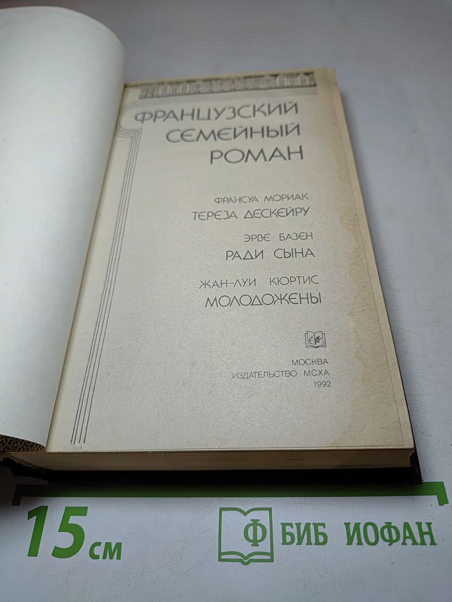 Французский семейный роман