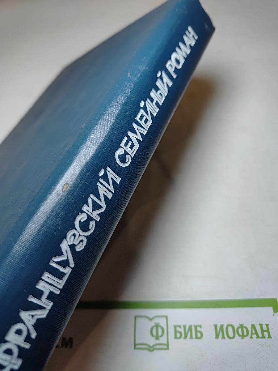 Французский семейный роман