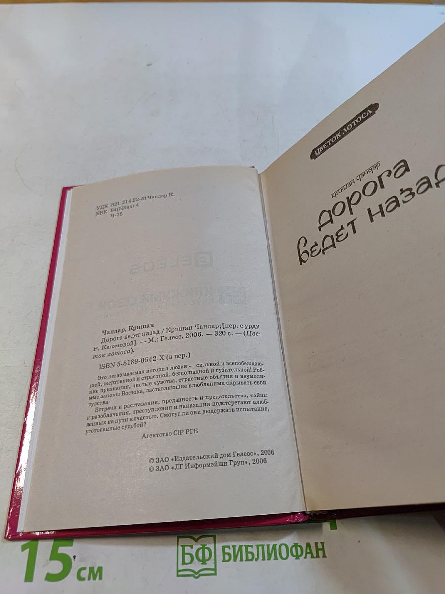 Дорога ведет назад