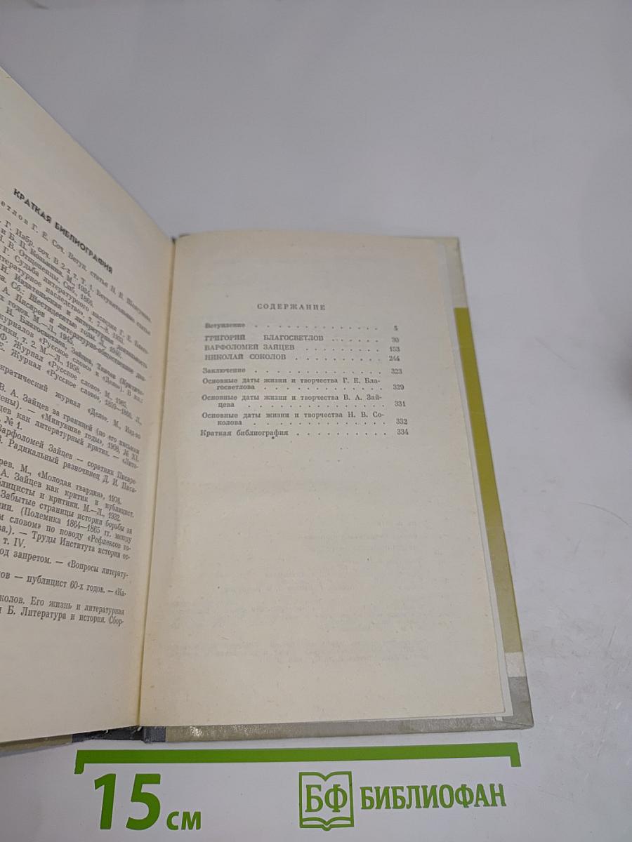 Публицисты 1860-х годов. Круг "Русского слова"