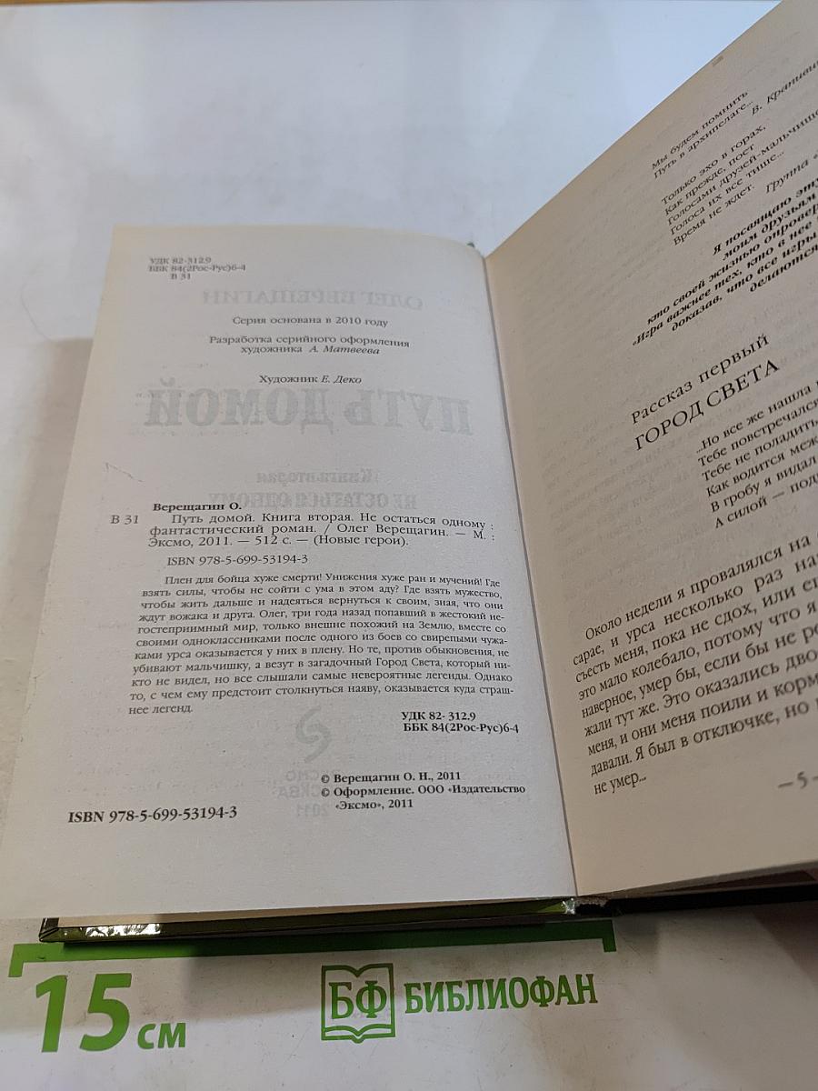 Путь домой. Книга вторая. Не остаться одному