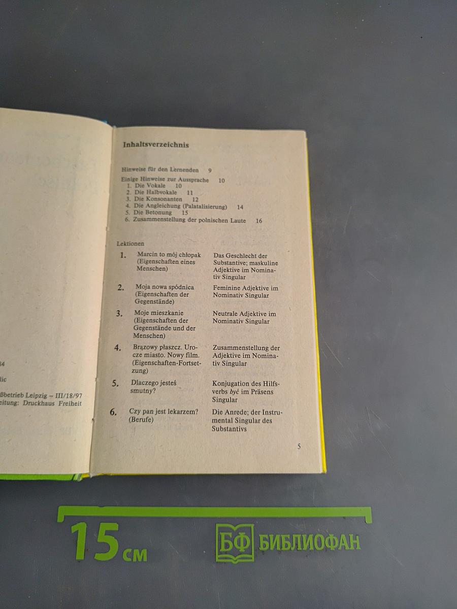 Taschenlehrbuch Polnisch