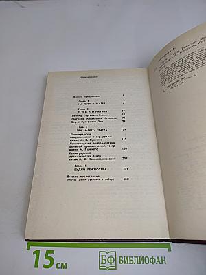 Время. Театр. Режиссер. Монолог о жизни и профессии