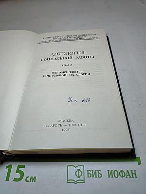 Антология социальной работы. Том 2. Феноменология социальной патологии