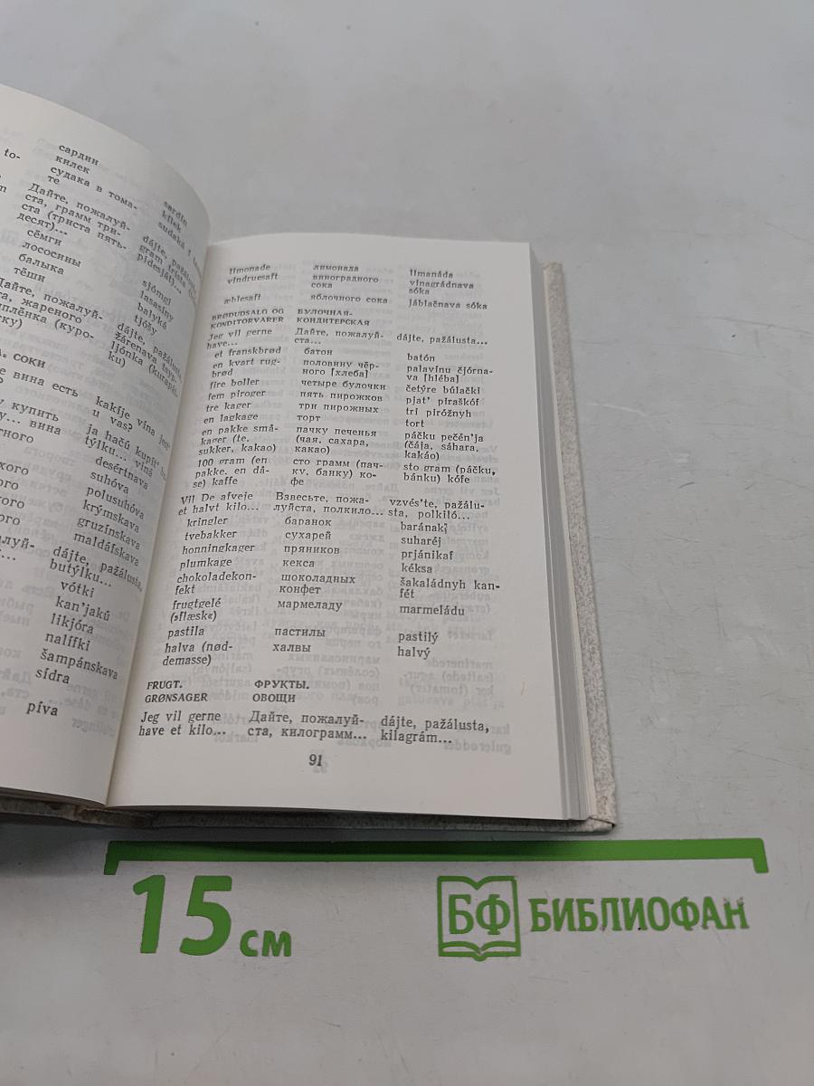 Датско-русский и русско-датский разговорник