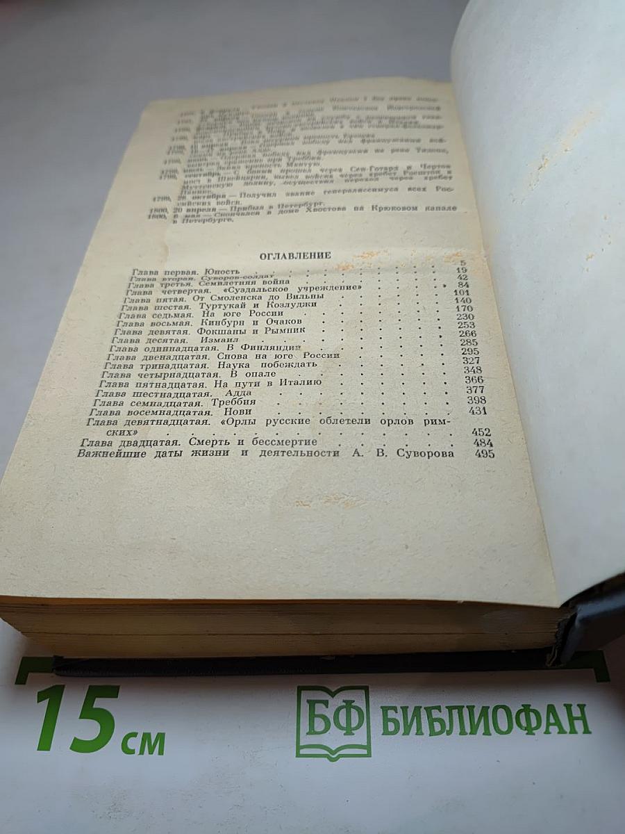 Суворов. Исторический роман