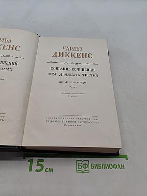 Собрание сочинений. Том двадцатый третий. Большие надежды