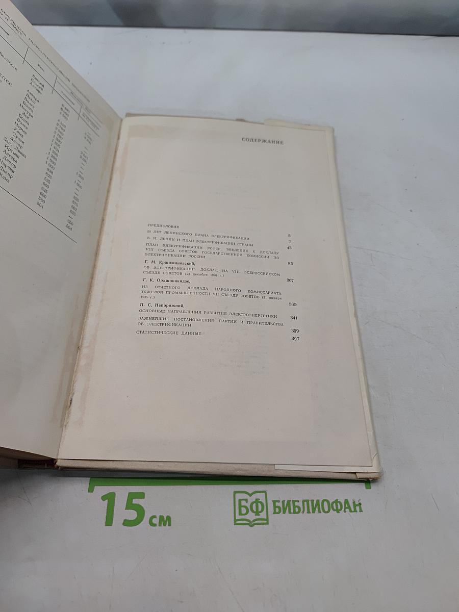 50 лет Ленинского плана ГОЭЛРО