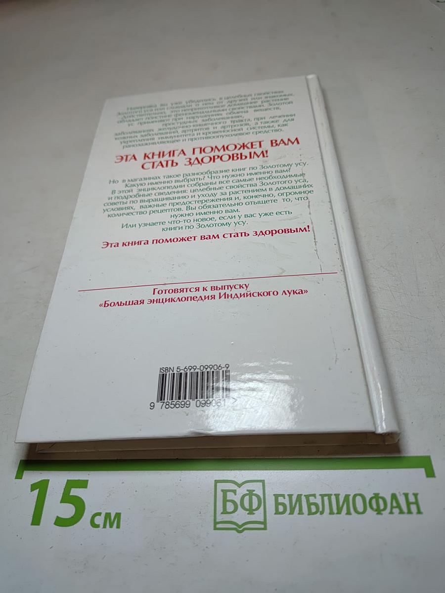 Большая энциклопедия золотого уса. Все известное и неизвестное. Книга, которая лечит. Я привлекаю здоровье!