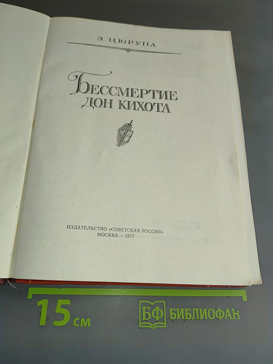 Бессмертие Дон Кихота