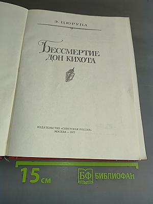 Бессмертие Дон Кихота