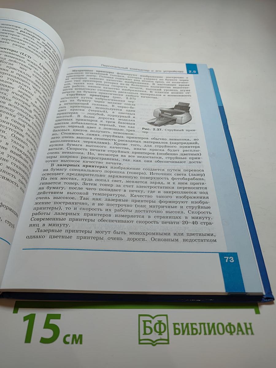 Информатика. 10 класс. Учебник. Часть 2 (Углубленный уровень)