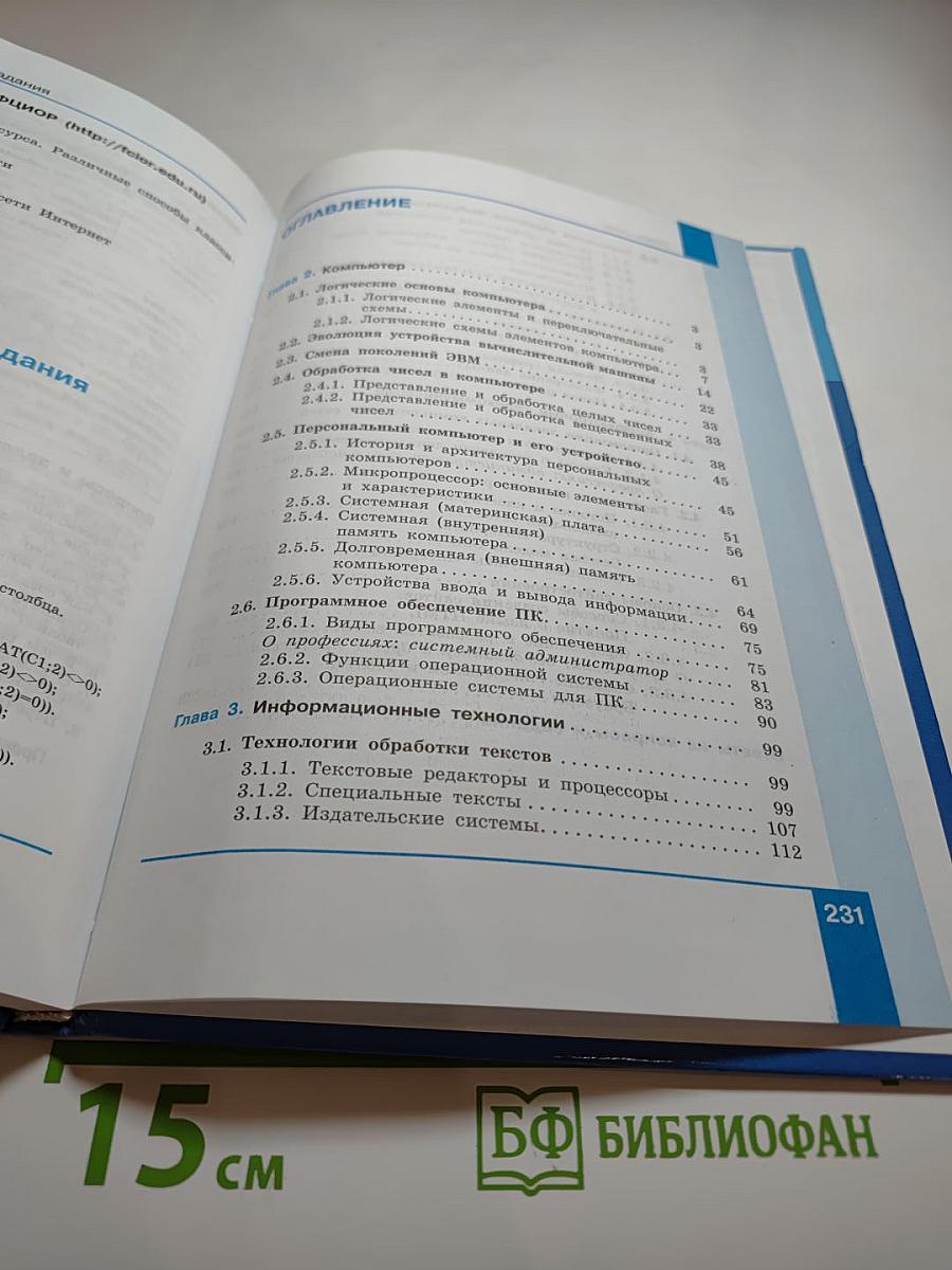 Информатика. 10 класс. Учебник. Часть 2 (Углубленный уровень)