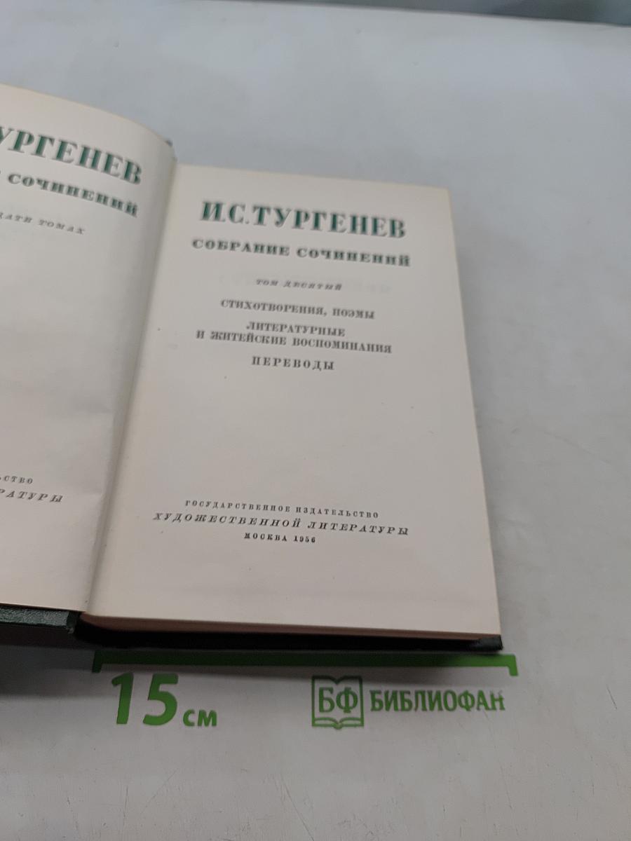 Собрание сочинений. Том 10. Стихотворения, поэмы, литературные и житейские воспоминания, переводы