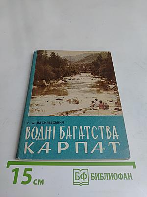 Водні багатства Карпат