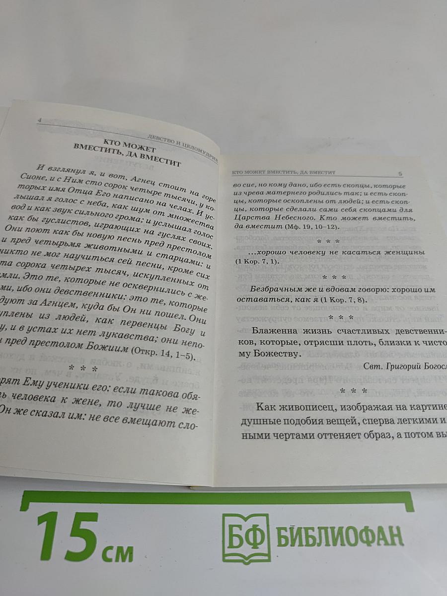 Православная церковь о девстве и целомудрии