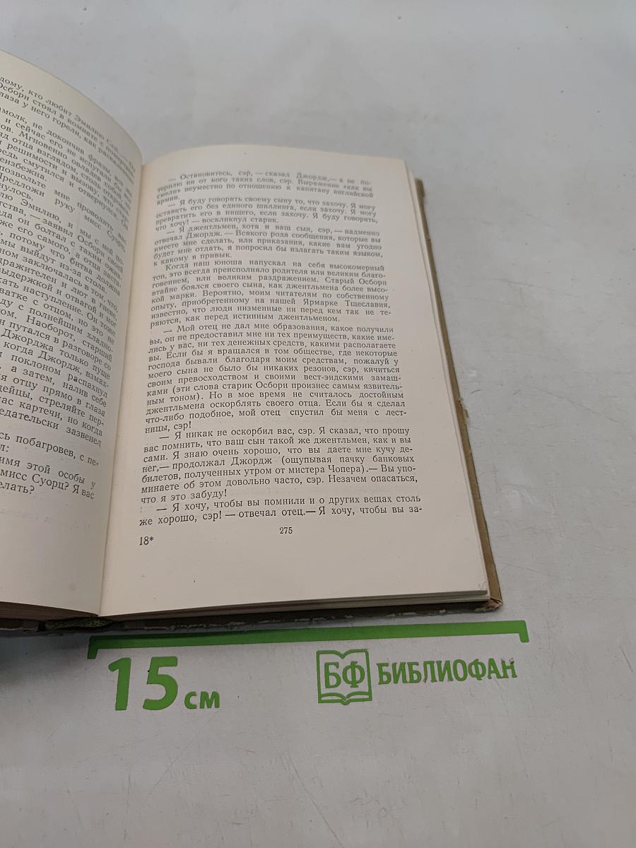 Ярмарка тщеславия. Роман без героя. Том I