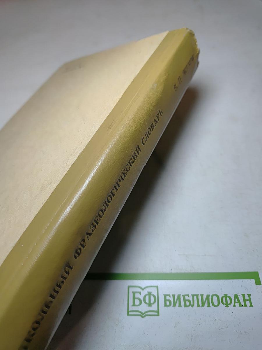 Школьный фразеологический словарь русского языка