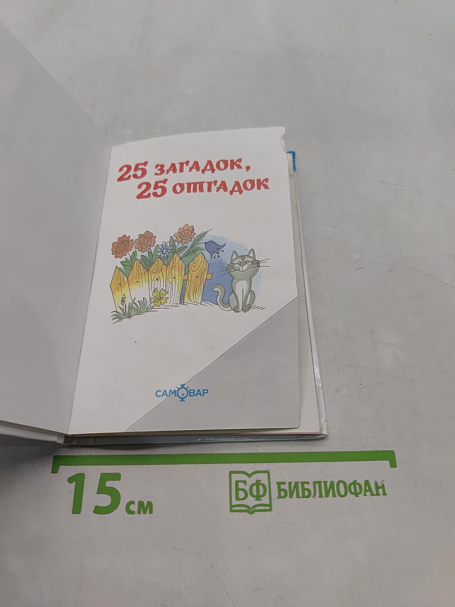 25 загадок, 25 отгадок