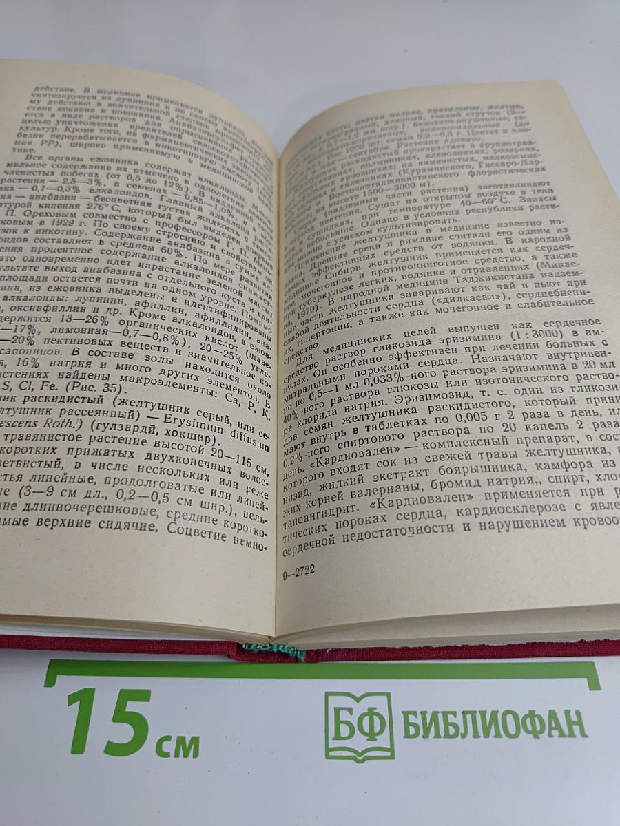 Дикорастущие лекарственные растения Таджикистана