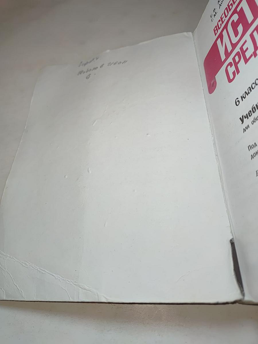 Всеобщая история. История Средних веков. 6 класс