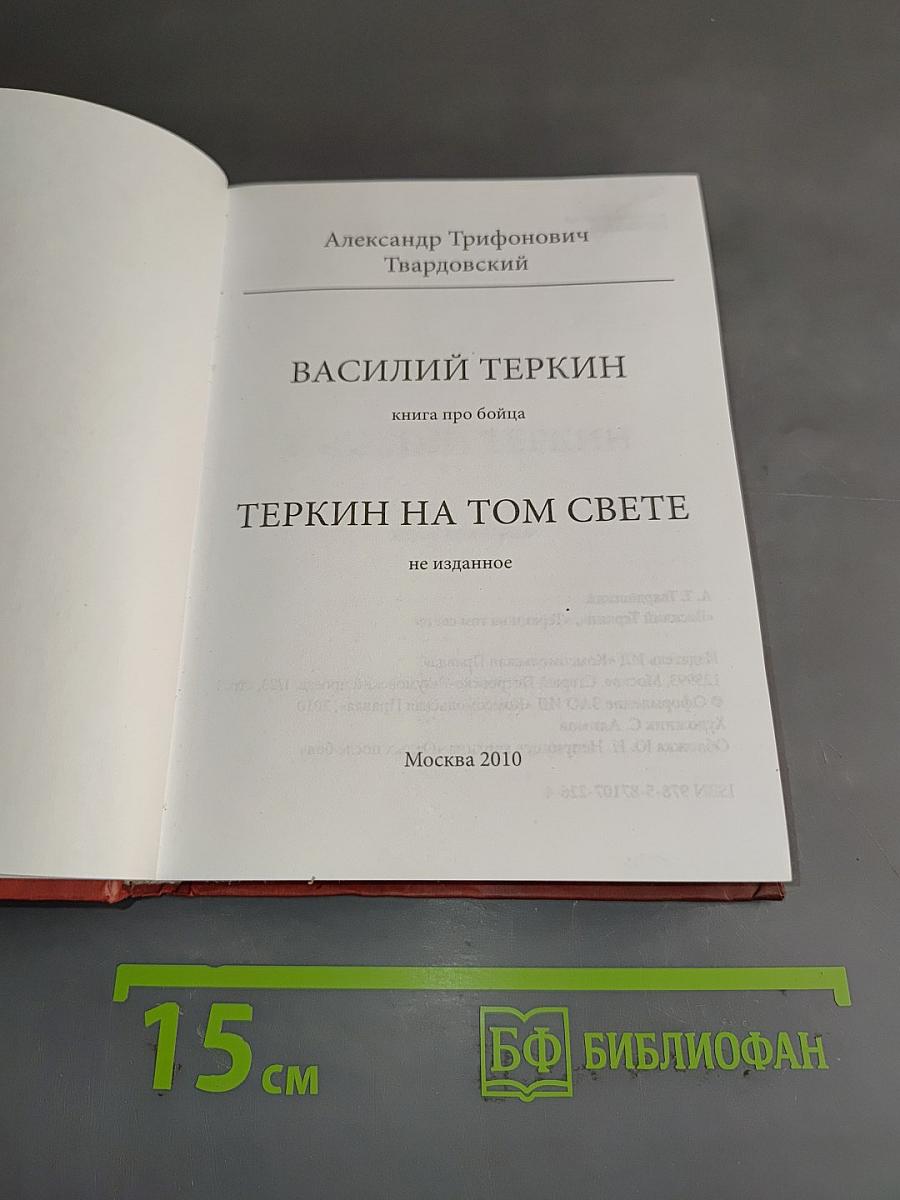 Василий Теркин. Теркин на том свете
