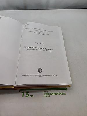 Социальная экономия труда. Общие основы политической экономии