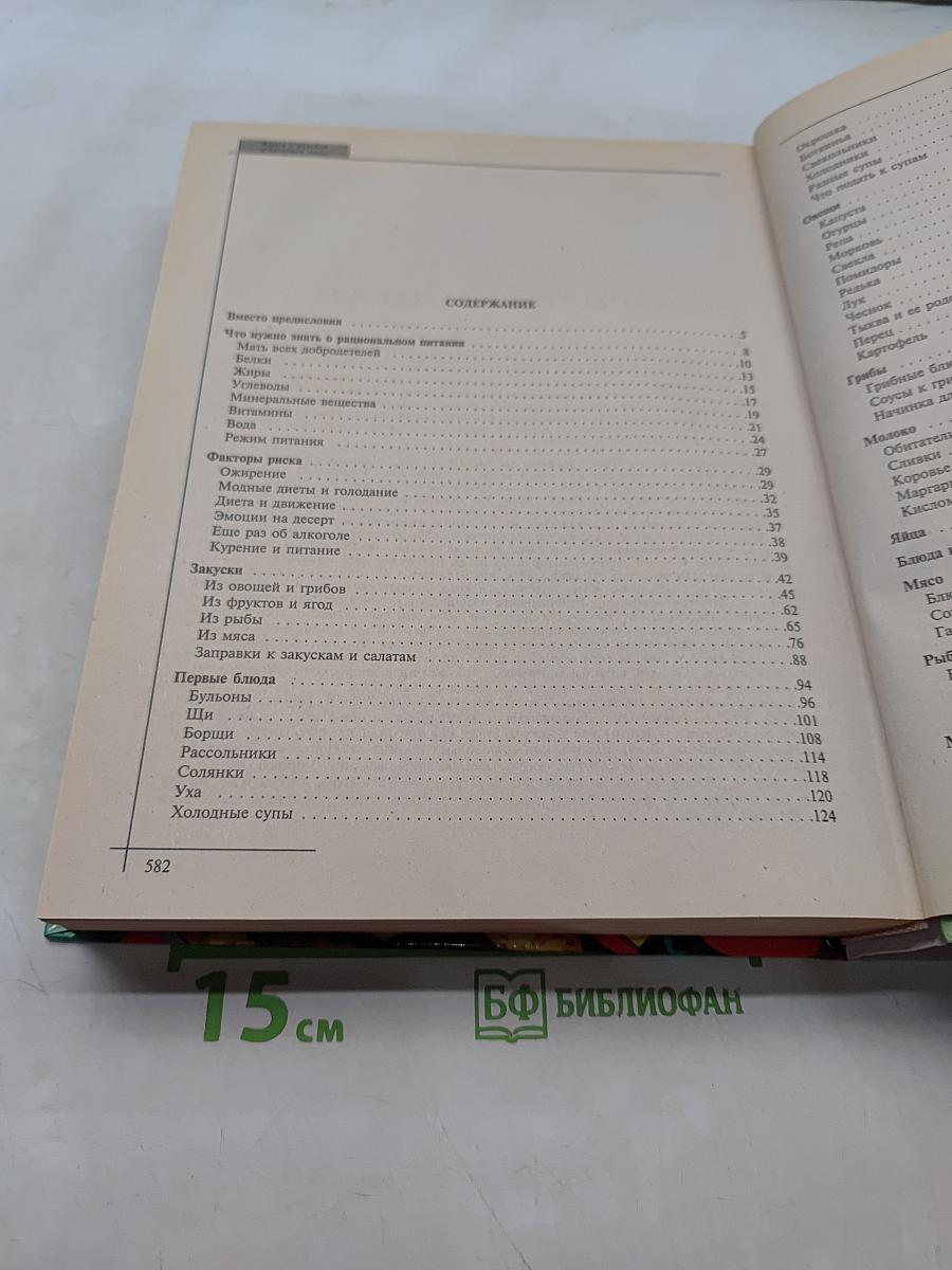 Книга о вкусной и здоровой пище